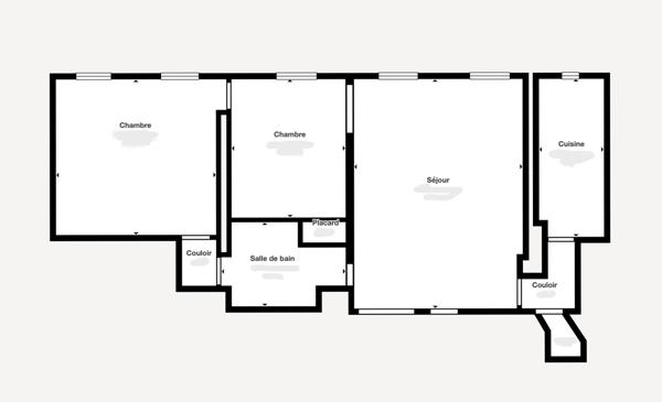 Appartement  Batignolles 75017 Paris 3 pièces 70.5 m2