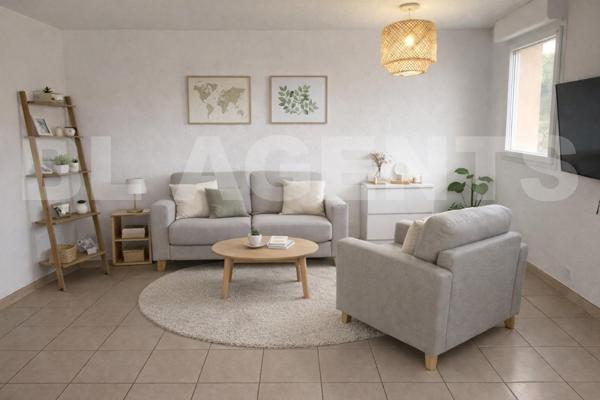 Appartement T3 avec terrasse, piscine et tennis - Montauban