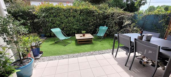 Appartement T3 double terrasse dans résidence sécurisée avec place parking