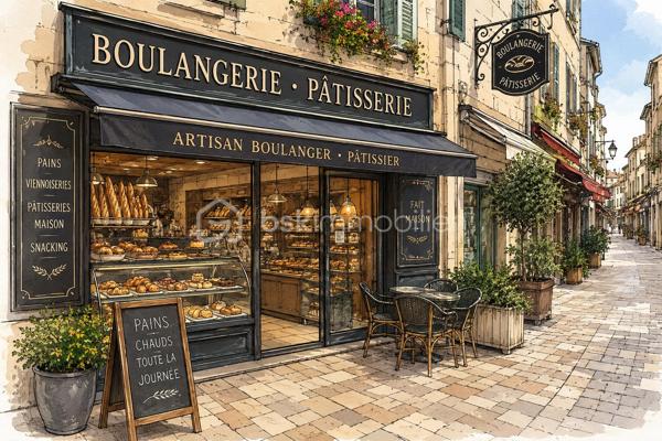À VENDRE – BOULANGERIE-PÂTISSERIE – VENCE

Idéalement située à Vence, au cœur d’un secteur piéton, cette boulangerie-pâtisserie parfaitement entretenue constitue une belle opportunité pour un professionnel souhaitant reprendre un établissement clé en main, sans travaux à prévoir.

L’ensemble est particulièrement propre et soigné, avec du matériel récent et régulièrement entretenu.

UN OUTIL DE TRAVAIL COMPLET ET FONCTIONNEL

Le fournil, le laboratoire et l’espace snack sont entièrement de plain-pied, permettant une organisation de travail pratique et efficace.

L'établissement dispose également d’un grand sous-sol, idéal pour le stockage du matériel et accueillant notamment les groupes de froid.

L'ensemble des espaces de production est climatisé : fournil et laboratoire.

TERRASSE & EMPLACEMENT

La boulangerie bénéficie actuellement de 6 places extérieures permettant de déjeuner sur place.

Une possibilité d’extension de la terrasse peut être étudiée, sous réserve de l’accord préalable de la mairie.

ÉQUIPEMENTS

Matériel professionnel complet, récent et entretenu, comprenant notamment :

Four récent Fringand 4 étages
2 équipements Panem / Panimatic
Façonneuse JAC avec repose-pâtons
Diviseuse JAC
Trancheuse JAC
Fontaine Revalo
Pétrin spirale capacité 50 kg de farine
Second pétrin spirale pour les pains spéciaux
Chambre de pousse Hengel
Petit batteur pâtisserie
Tour inox 3 portes Panimatic
Réfrigérateur inox Forcold
Plaque gaz 2 feux sur bouteille
Chambre froide
4 congélateurs hauts, dont plusieurs modèles inox
Équipements froid notamment Cool Head, HED et DAP
Vitrine colonne négative avec rideau/grille
2 vitrines à boissons
Vidéosurveillance
Nombreux équipements complémentaires
UNE RENTABILITÉ INTÉRESSANTE AVEC ENCORE DU POTENTIEL

 Chiffre d’affaires : 276 000 €
 Très bel EBE
 Résultat bénéficiaire positif

L’établissement est actuellement fermé 2 jours par semaine, dont le dimanche, par choix personnel de l’exploitant, alors que le dimanche représente un véritable potentiel commercial sur le secteur.

Il ferme également tout le mois de février ainsi qu’une semaine au mois de juin.

Ces conditions d’exploitation offrent de réelles perspectives d’augmentation du chiffre d’affaires en augmentant simplement les jours et périodes d’ouverture.

La partie pâtisserie est aujourd’hui très peu développée, constituant un axe de croissance supplémentaire pour le futur repreneur.

INFORMATIONS
CA : 176 000 €
Très bel EBE et résultat bénéficiaire positif
Loyer : seulement 1 500 € TTC charges comprises / mois
Taxe foncière : environ 1 400 € / an
Aucun travaux à prévoir
Affaire clé en main
PRIX DE VENTE : 218 000 € FAI

Une boulangerie-pâtisserie saine, rentable, parfaitement entretenue et immédiatement exploitable, disposant d'un outil de production complet et de plusieurs leviers de développement encore inexploités. 
image ia

Pour tout renseignement complémentaire, dossier financier ou organisation d’une visite, veuillez me contacter.