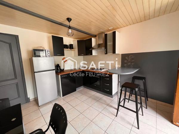 Immeuble avec 2 appartements meublés