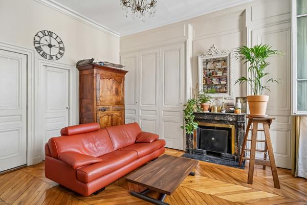 Lyon 2 – Quartier d'Ainay | Appartement 3 pièces de 58 m² au charme préservé