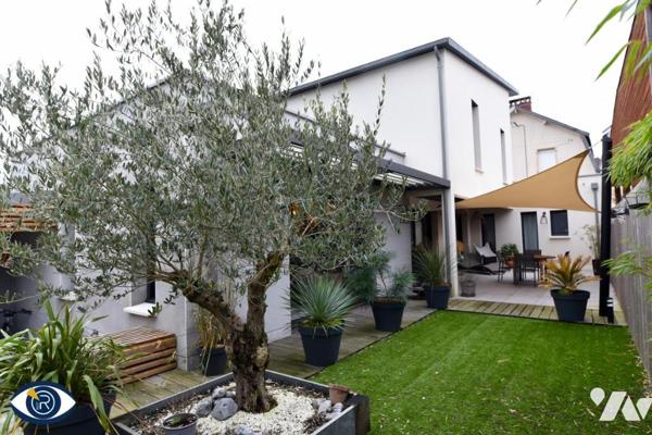 10 mn Gare LGV Pavillon contemporain avec garage, terrasse et terrain