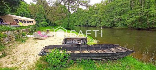 Idéal chambre d'hôtes, affaire exceptionnelle, restaurant typique en bord de Sioule