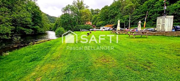 Idéal chambre d'hôtes, affaire exceptionnelle, restaurant typique en bord de Sioule