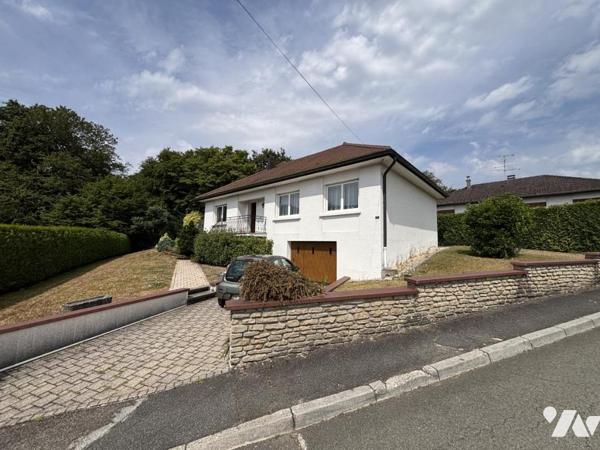Maison 4 pièces (env. 96 m²) sur sous-sol complet, située dans un secteur résidentiel calme et prisé