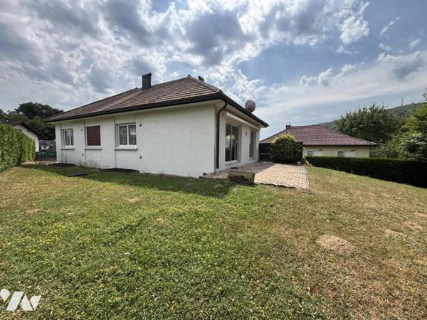 Maison 4 pièces (env. 96 m²) sur sous-sol complet, située dans un secteur résidentiel calme et prisé