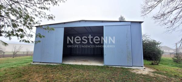 Hangar de stockage, 120 m²