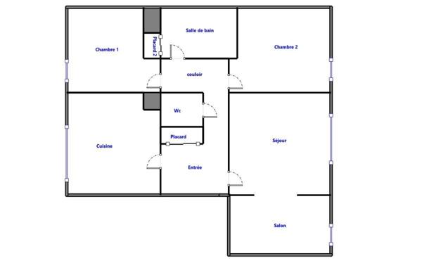 Appartement Evreux 4 pièce(s) 77 m2