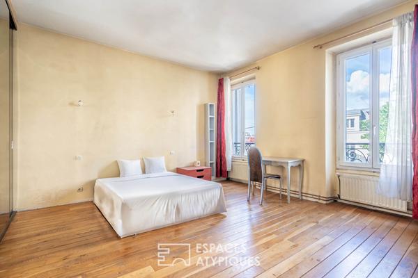 Maison avec atelier et jardin