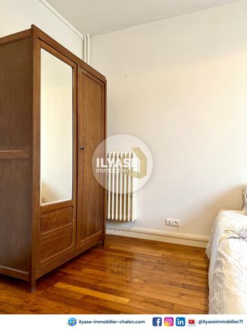 Chalon-sur-Saône (71100) Appartement T2 meublé | 51 m² | Tout équipé