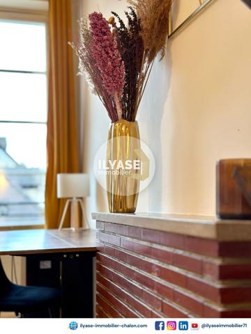 Chalon-sur-Saône (71100) Appartement T2 meublé | 51 m² | Tout équipé