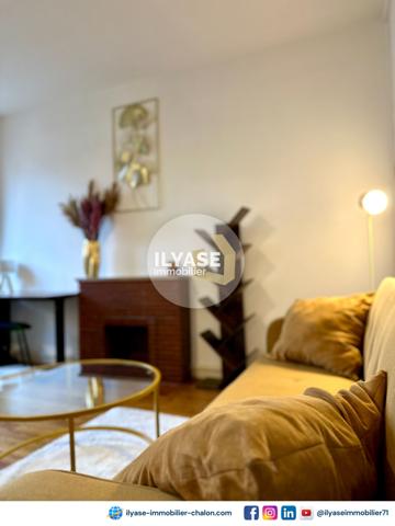Chalon-sur-Saône (71100) Appartement T2 meublé | 51 m² | Tout équipé