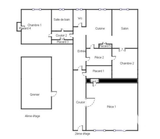 Appartement à vendre 5 pièces 104 m² Privas