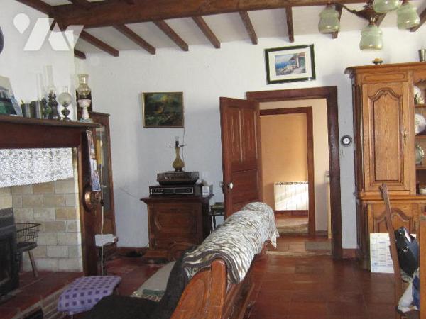 MAISON DE CAMPAGNE avec GARAGE - Hangar attenant et JARDIN