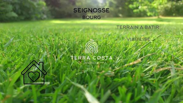 Terrain a batir centre bourg Seignosse