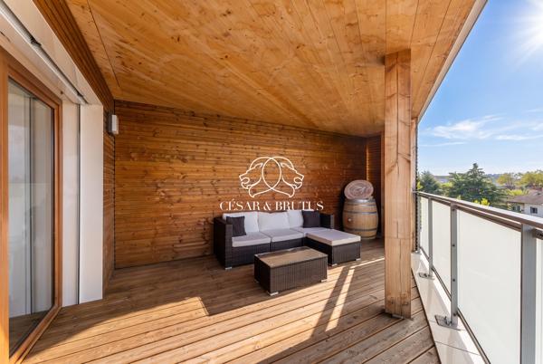 T4 de standing avec grande terrasse couverte – en hyper-centre de Saint-Priest