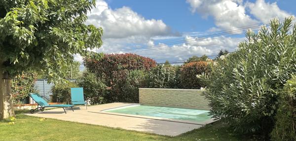 Maison BBC de plain-pied T5 avec piscine à Villeneuve-Tolosane