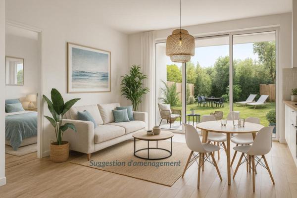 Vente T3 de 57 m², en rez-de-jardin Lannion (22300)