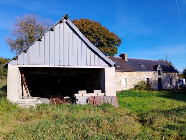 Maison à vendre 3 pièces proche de ROSTRENEN (22)