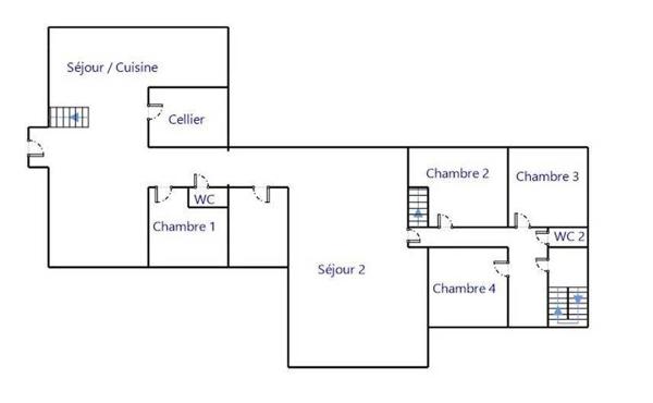Villa atypique totalement rénovée au calme