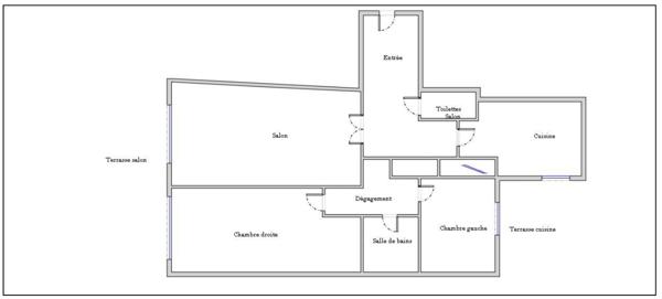 Appartement 3 pièces Rez-de-jardin  Paris 15e Quartier Beaugrenelle