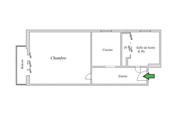 Appartement à vendre 1 pièce 24 m² Neuilly-sur-Seine