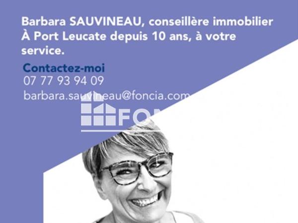 À vendre Appartement 2 pièces 22 m² - Port Leucate 11370