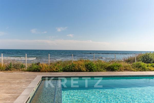 Villa d'exception en première ligne sur la plage