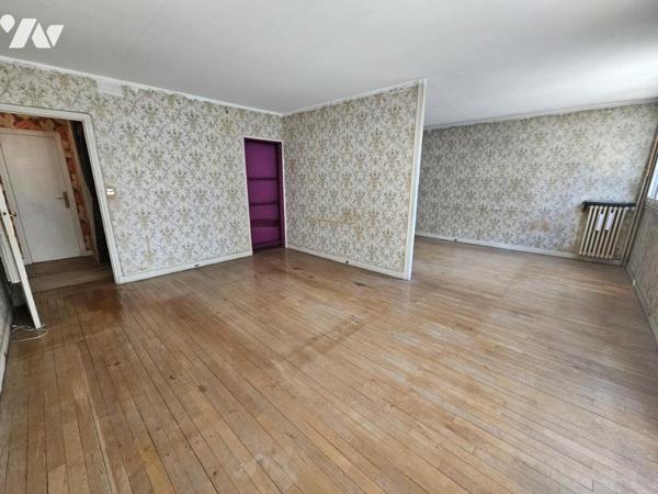 NEUILLY - T3, 70 m² - Balcon, parking, cave