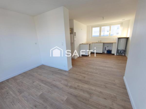 Appartement T2 entièrement rénové avec garage