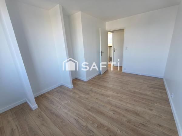 Appartement T2 entièrement rénové avec garage