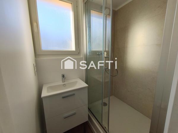 Appartement T2 entièrement rénové avec garage