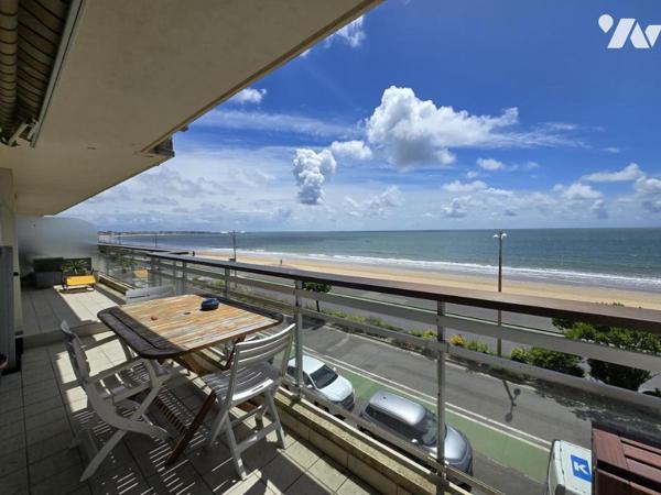 LA BAULE, appartement face mer de 110m²