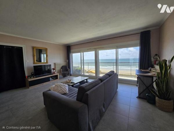 LA BAULE, appartement face mer de 110m²