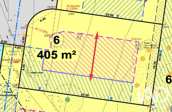 Terrain à vendre 405 m² Le Péage-de-Roussillon