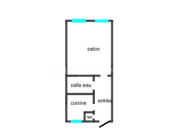 Appartement de 35 m²
