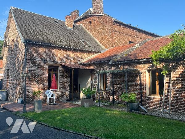 Maison 3 chambres avec grange et terrain