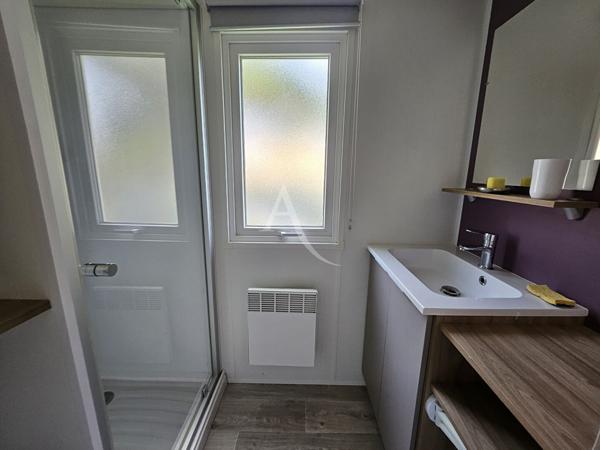 Terrain avec mobil-home