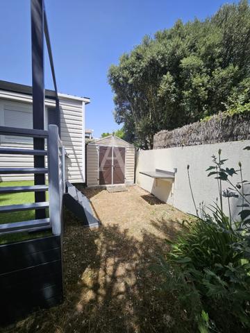 Terrain avec mobil-home