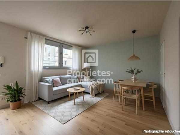 À VENDRE TOURS 37000 : APPARTEMENT DEUX PIÈCES 37m2 + DÉPENDANCE QUARTIER PRÉBENDES IDÉAL INVESTISSEUR