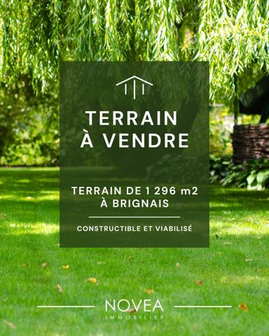 TERRAIN VIABILISÉ ET CONSTRUCTIBLE À BRIGNAIS, AUX PORTES DE SAINT GENIS LAVAL