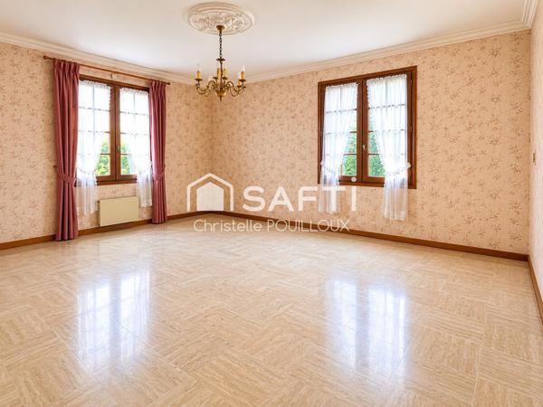 Pavillon agréable, 3 chambres, jardin et garage