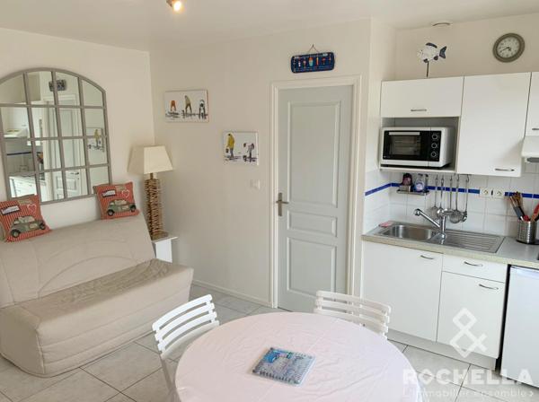 Grand-village plage, Studio de 27m2 en parfait état à 500 mètres des plages.