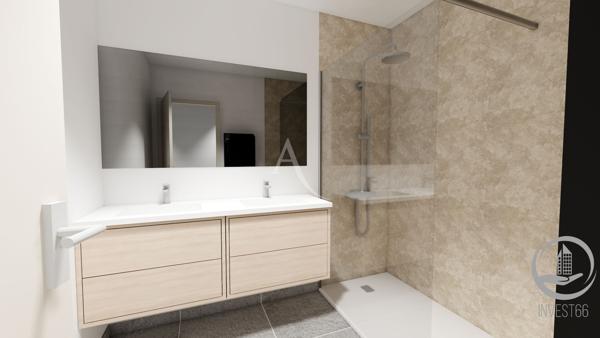 APPARTEMENTS NEUF T3/4 DANS PETITE RESIDENCE EN CENTRE DE CABESTANY