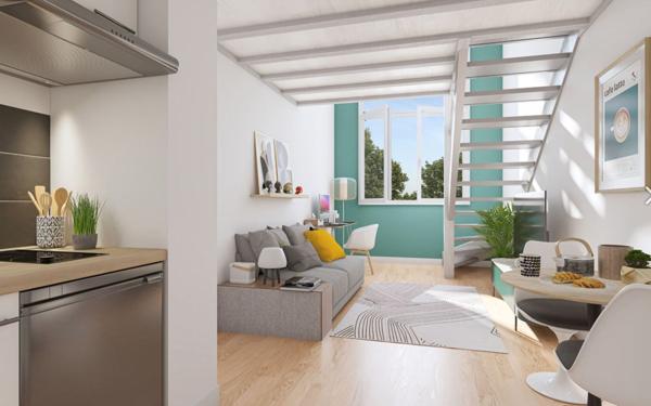 Appartement à vendre    1 pièce • 19,31 m2 Quint-Fonsegrives