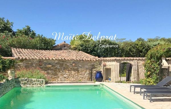 Maison de plain-pied - Piscine, pool house et jardin paysagé – Aubignan (84)