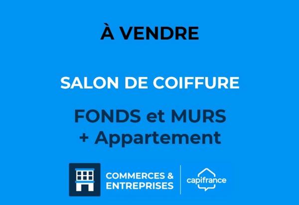 Murs et Fonds de commerce salon de coiffure