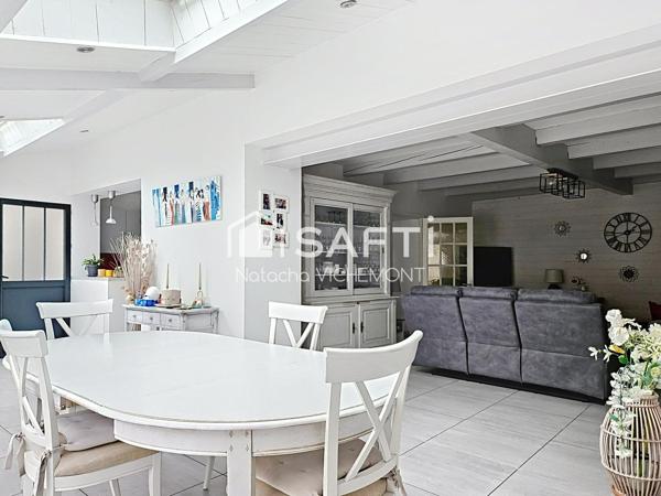 Maison 4 chambres entre centre bourg et mer!