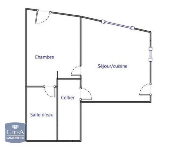 Appartement à vendre 2 pièces 37m² Périgny (17180)